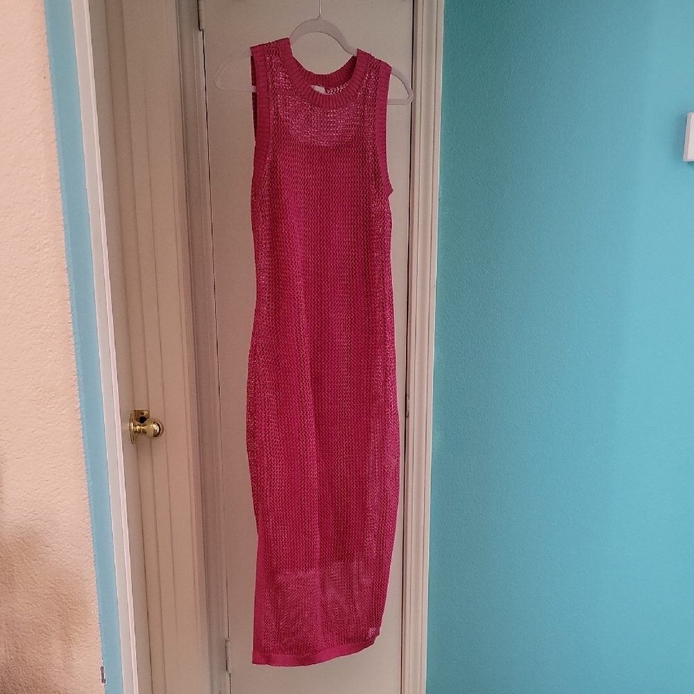 Pink Sleeveless Dress
